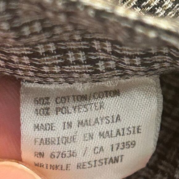 Yves Saint Laurent men's band collar long sleeve button down size 15 1/2 (M) - Picture 8 of 8